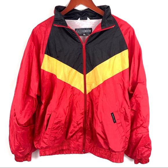 Members Only Jackets & Blazers - Vintage Members Only Lined Windbreaker Jacket